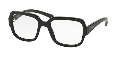 Prada PR 15RV 1AB1O1 Eyeglasses in Black 